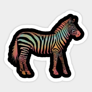 Zebra Sticker